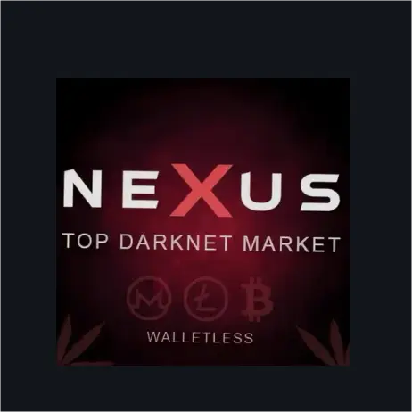 Logo of Nexus Market on a digital interface.